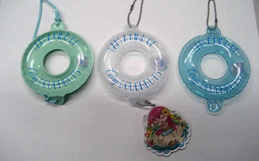 新商品紹介【 PVC浮き輪タイプマスコット 】のご紹介